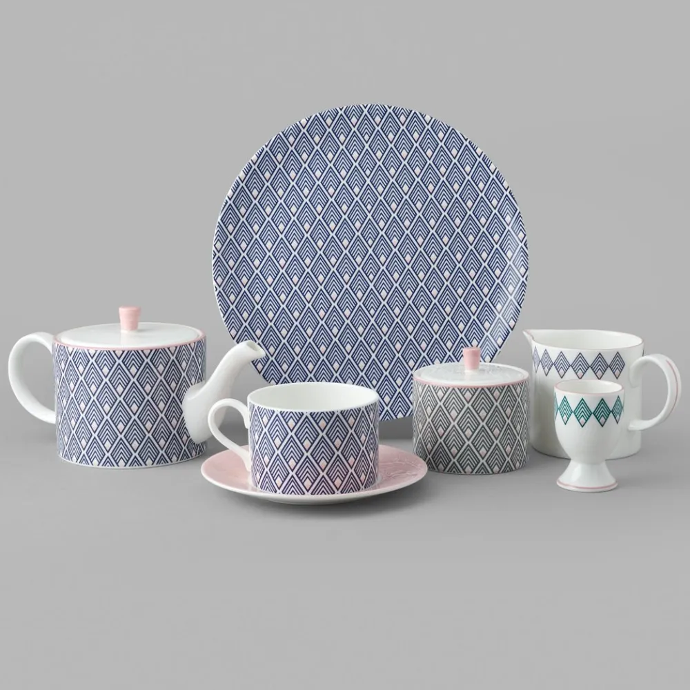 Jo Deakin Gatsby Sugar Bowl- Creamers & Sugar Bowls