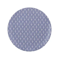 Jo Deakin Gatsby Tea Plate (Blue & Blush Pink)- Tea Plates