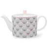 Jo Deakin Zighy Teapot in Grey & Blush Pink- Teapots