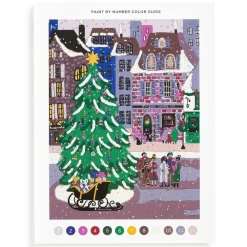 Joy Laforme Christmas Square Paint by Number Kit- Coloring Books & Crafts