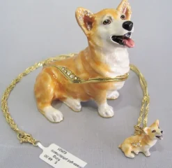 Kingspoint Designs Royal Corgi- Necklaces & Pendants