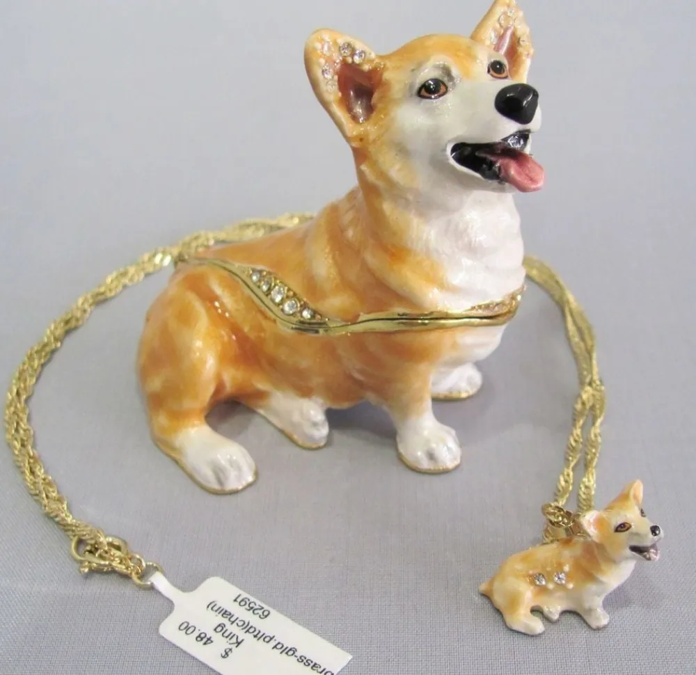 Kingspoint Designs Royal Corgi- Necklaces & Pendants