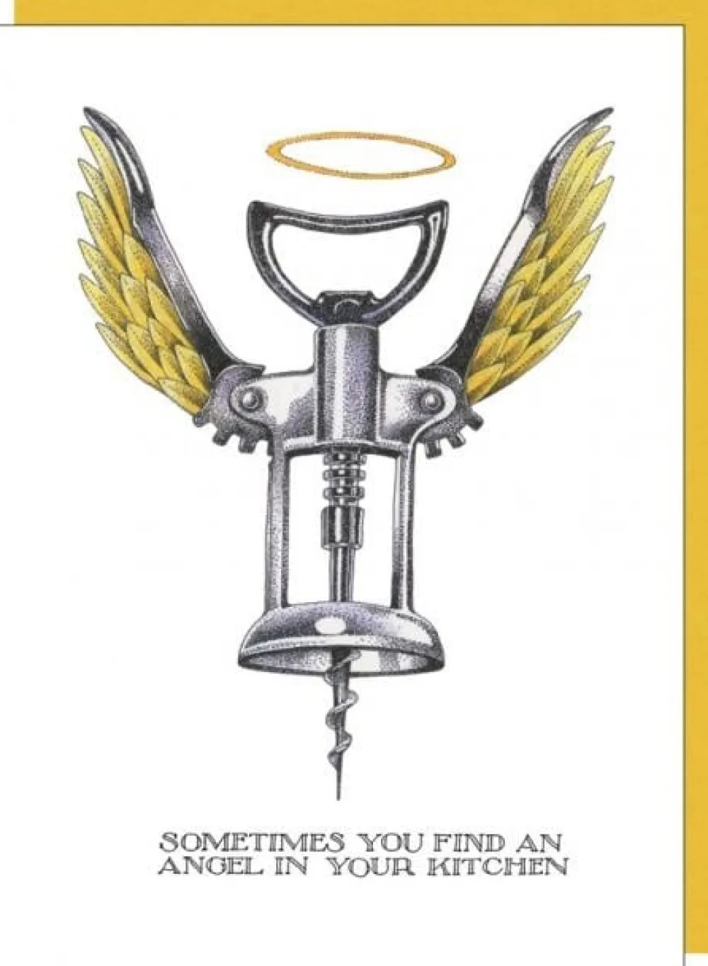 Kitchen Angel Greeting Card- Greeting Cards