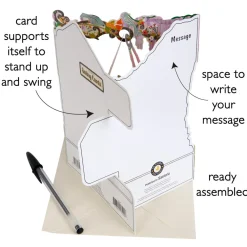 Kites Swing Card- Greeting Cards