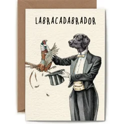 Labracadabrador Greeting Card- Greeting Cards