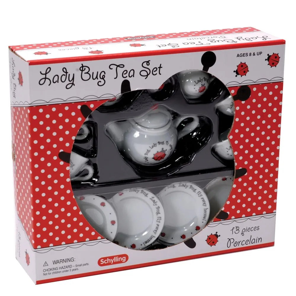 Ladybug Tea Set- Children's Tea Sets|Toys