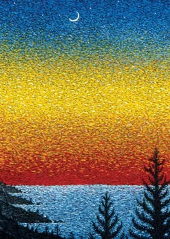 Lake Sunset Greeting Card- Greeting Cards