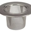 Large Rim Tea Strainer- Strainers, Infusers & Spoons