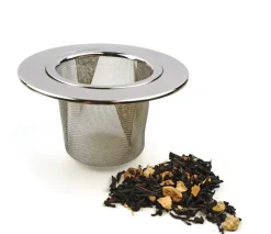 Large Rim Tea Strainer- Strainers, Infusers & Spoons