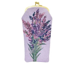 Lavender Glasses Pouch- Sunglasses & Cases