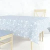 Le Chateau Textiles William Morris Gallery Forest Life Blue 52" Square Acrylic Tablecloth- Tablecloths