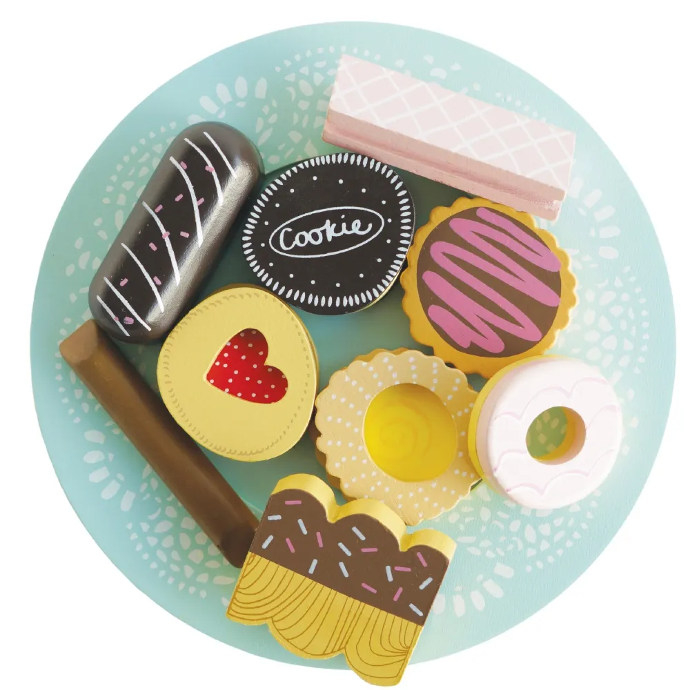 Le Toy Van Biscuits & Plate Set- Toys