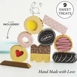 Le Toy Van Biscuits & Plate Set- Toys