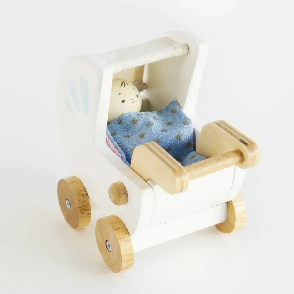 Le Toy Van Dolls House Nursery & Baby Set- Toys