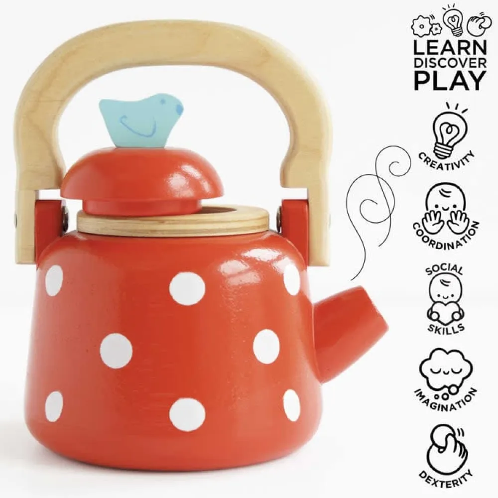 Le Toy Van Honeybake Dotty Kettle- Toys