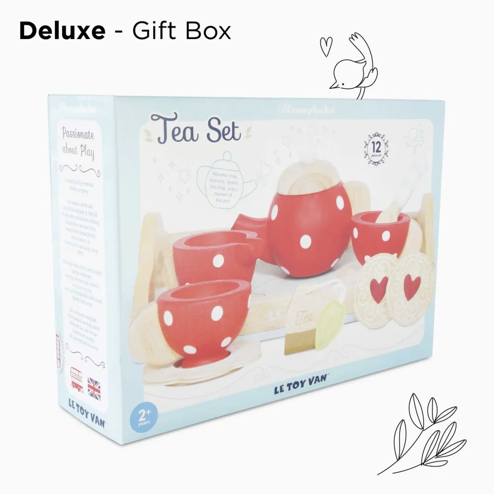 Le Toy Van Honeybake Tea Set & Tray- Toys
