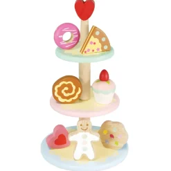 Le Toy Van Honeybake Three Tier Patisserie Cake Stand Set- Toys