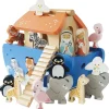 Le Toy Van Noah's Ark & Animals Shape Sorter- Toys