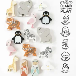 Le Toy Van Noah's Ark & Animals Shape Sorter- Toys