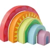 Le Toy Van Rainbow Tunnel Stacking Toy- Toys