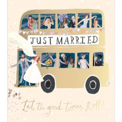 Let the Good Times Roll Wedding Card- Greeting Cards