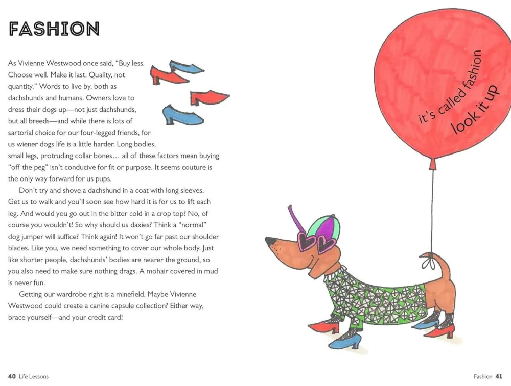 Life Lessons from a Dachshund- Books