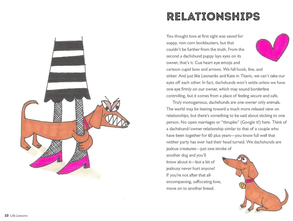 Life Lessons from a Dachshund- Books
