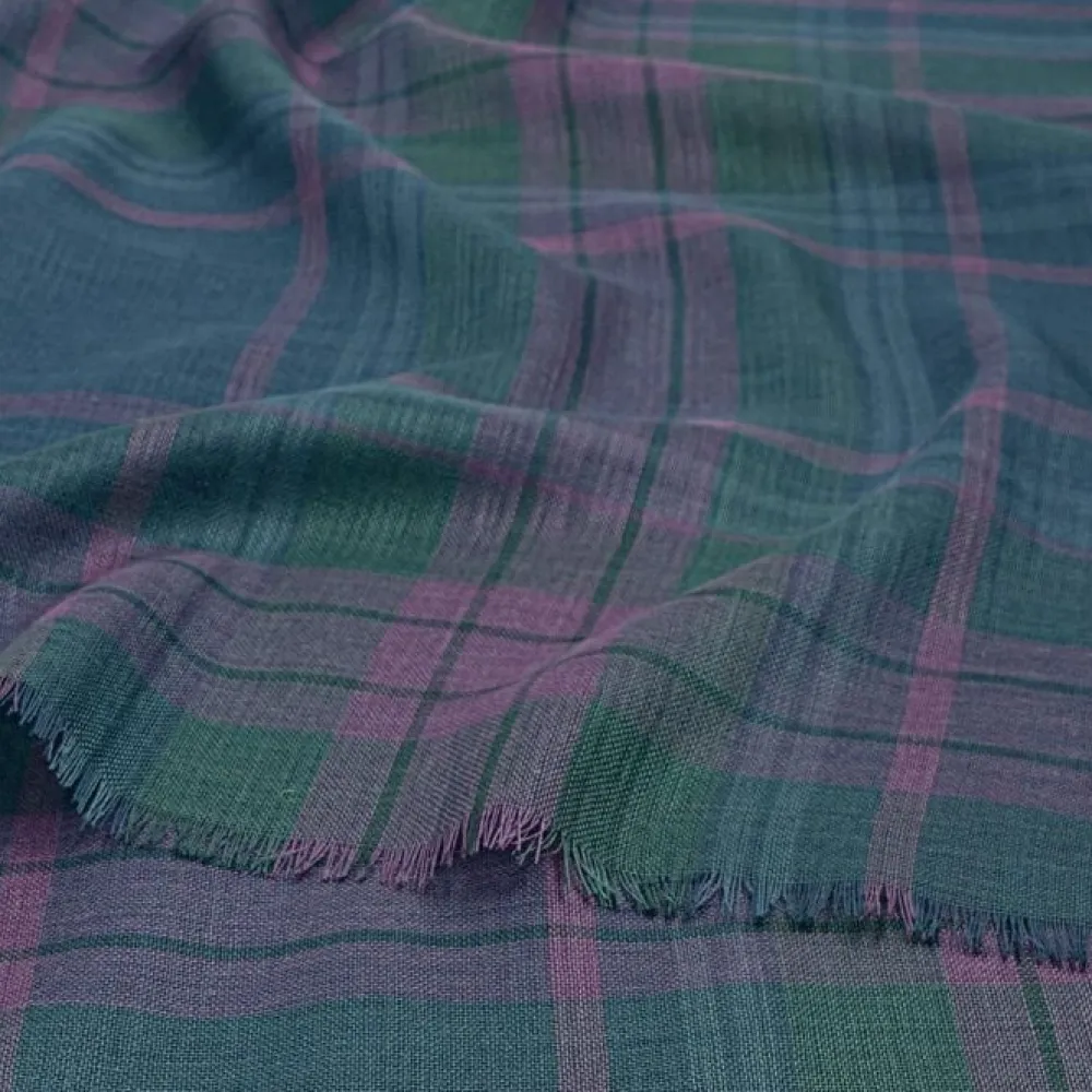 Lochcarron of Scotland Alba Spirit of Scotland Ancient Tartan Extra Fine Merino Stole- Scarves & Wraps