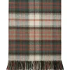 Lochcarron of Scotland Border MacDonald Dress Weathered Tartan Lambswool Blanket- Throws & Pillows