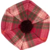 Lochcarron of Scotland Hunting Rose Tartan Brushed Wool Tam- Hats
