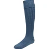 Lochcarron of Scotland Kilt Hose Ancient Blue Size Medium- Socks