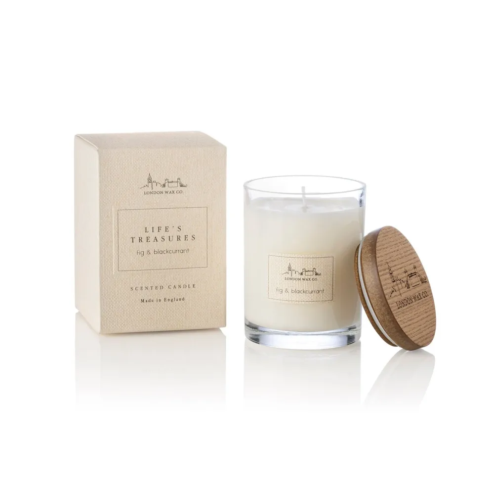 London Wax Co. Life's Treasure Fig & Blackcurrant Candle- Home Fragrance