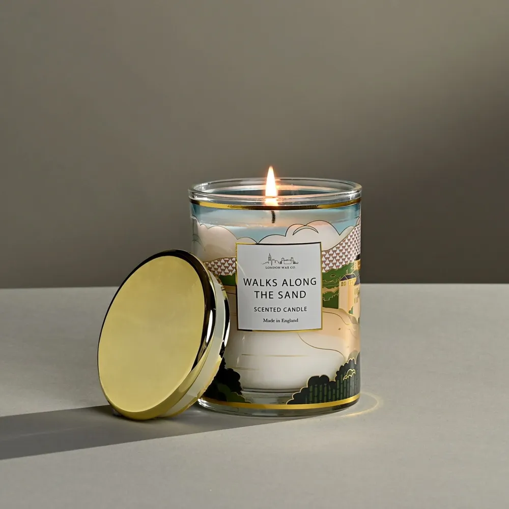 London Wax Co. Walk Along the Sand Candle- Home Fragrance