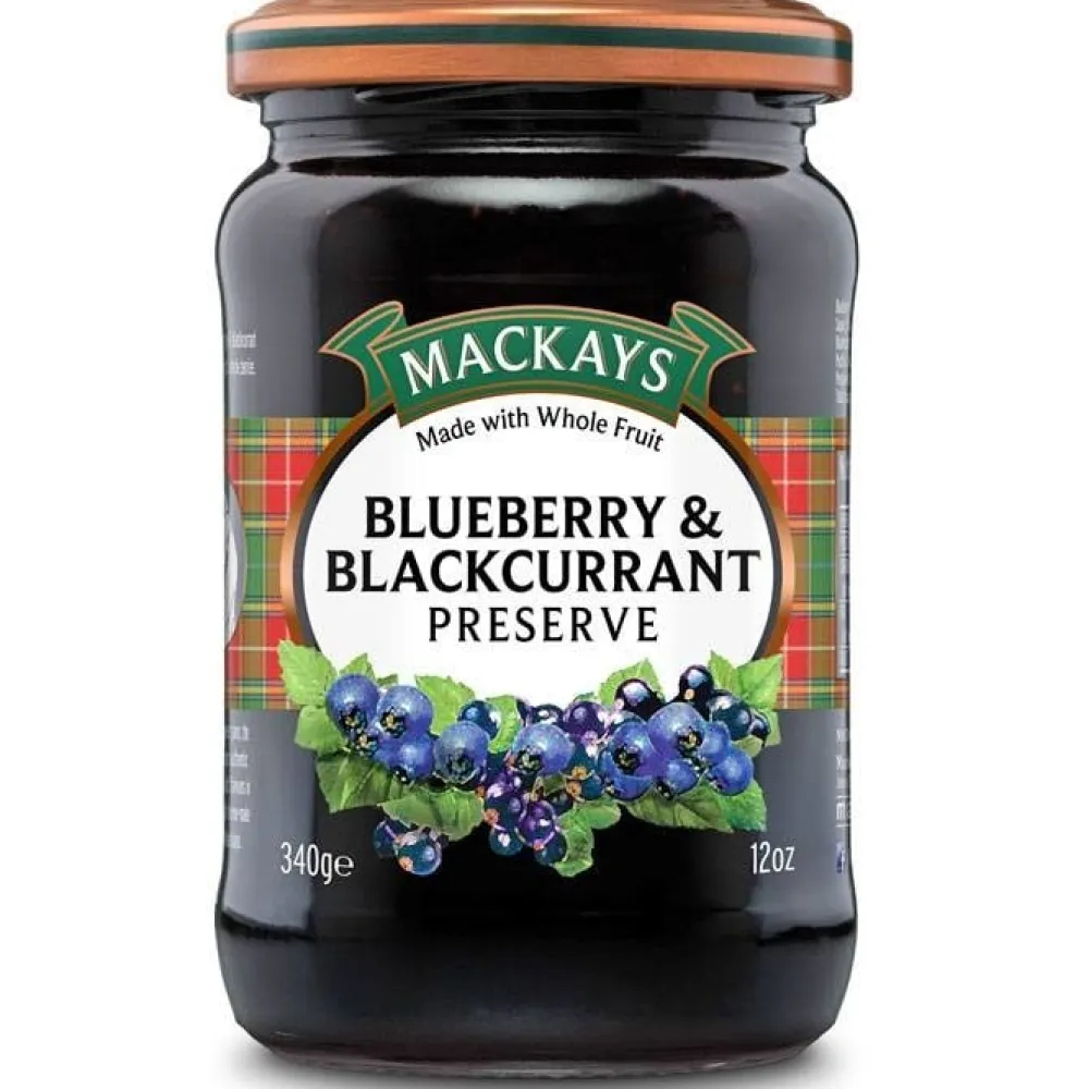 Mackays Blueberry & Blackcurrant Preserve- Jams & Marmalade