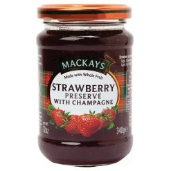 Mackays Strawberry Preserve with Champagne- Jams & Marmalade