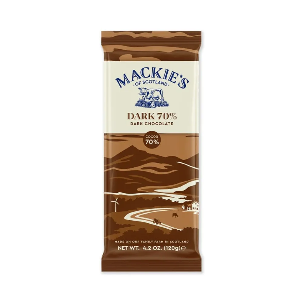 Mackie's Dark Chocolate Bar- British Chocolate