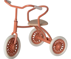 Maileg Abri à Tricycle, Mouse (Coral)- Maileg|Toys