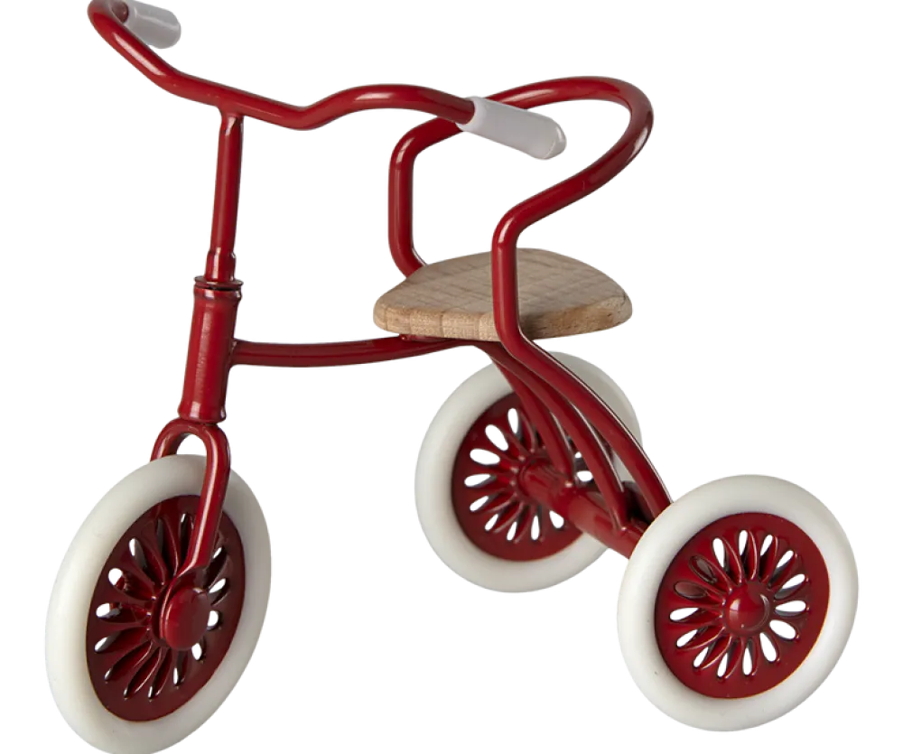 Maileg Abri à Tricycle, Mouse (Red)- Maileg|Toys