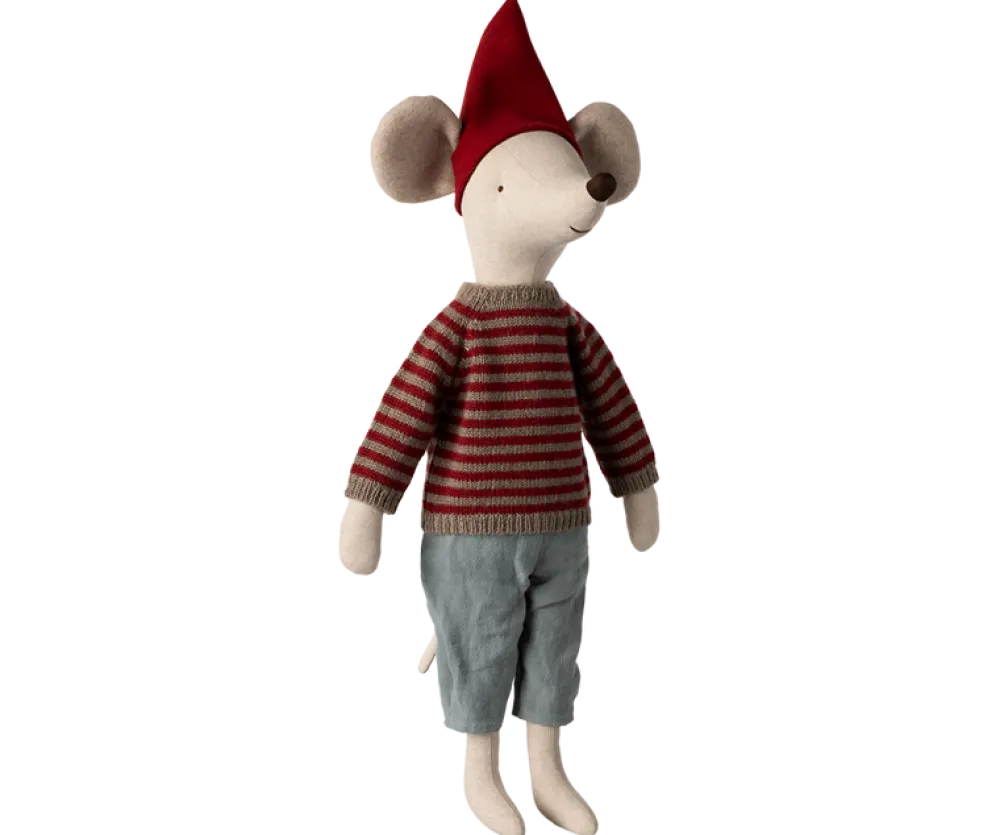 Maileg Christmas Mouse, Maxi- Maileg|Soft Toys