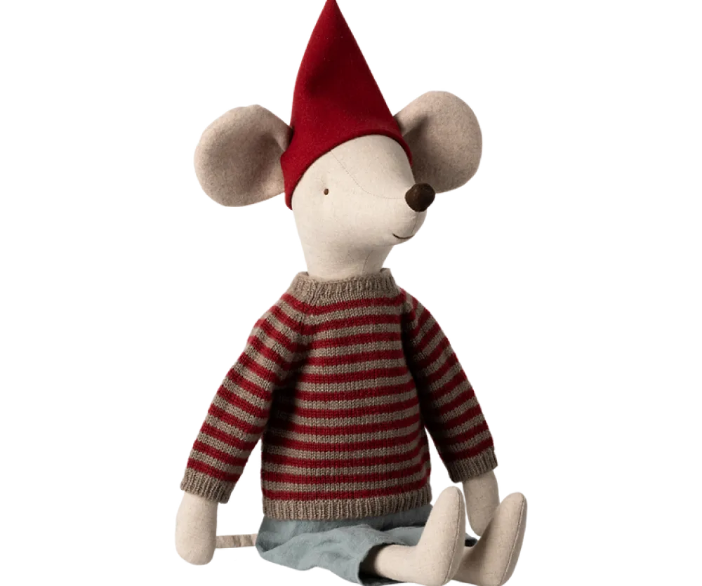Maileg Christmas Mouse, Maxi- Maileg|Soft Toys