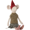 Maileg Christmas Mouse, Medium - Sweater- Maileg|Toys