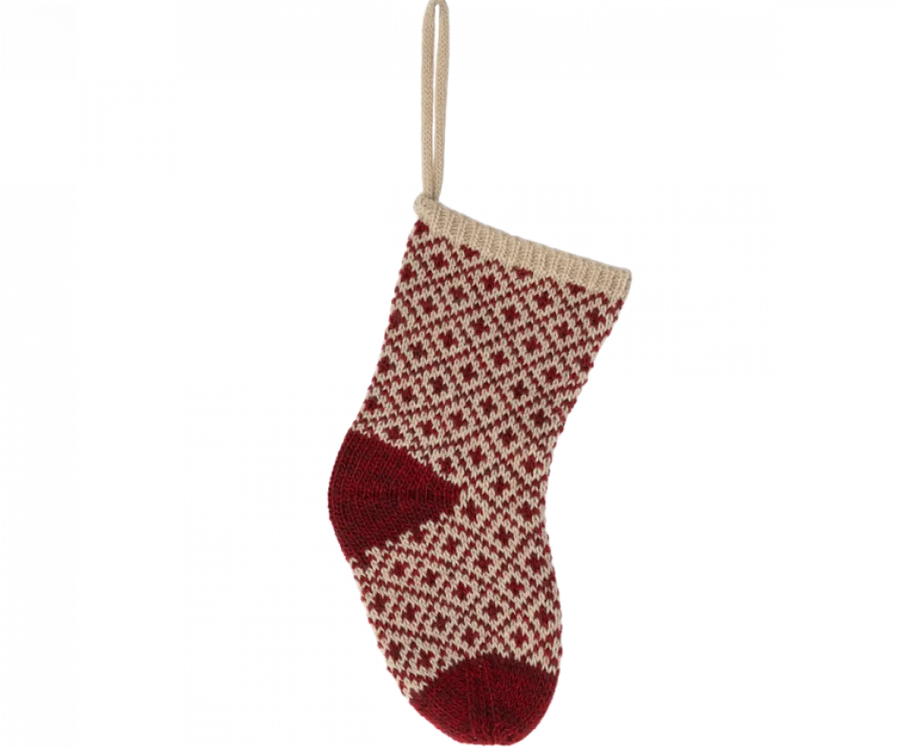Maileg Christmas Stocking (Red)- Maileg|Toys