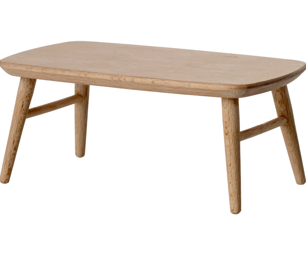 Maileg Coffee Table, Mouse - Nature- Maileg|Toys