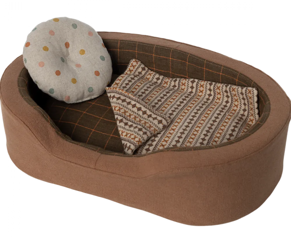 Maileg Cosy basket, Medium (Brown)- Maileg|Toys