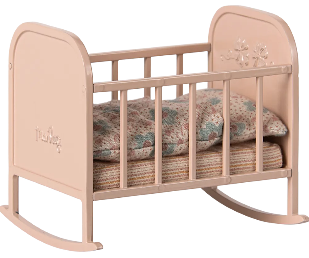 Maileg Cradle, My - Light Rose- Maileg|Toys