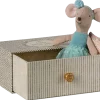 Maileg Dance Mouse in Daybed, Little Sister- Maileg|Soft Toys