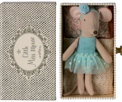 Maileg Dance Mouse in Daybed, Little Sister- Maileg|Soft Toys