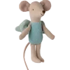 Maileg Fairy Mouse, Little - Mint- Maileg|Toys