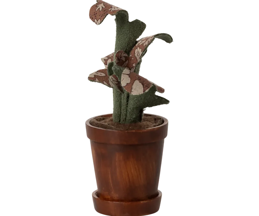 Maileg Flower Pot With Plant, Miniature- Maileg|Toys