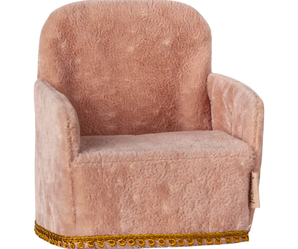 Maileg Folding Chair, Mouse (Rose)- Maileg|Toys